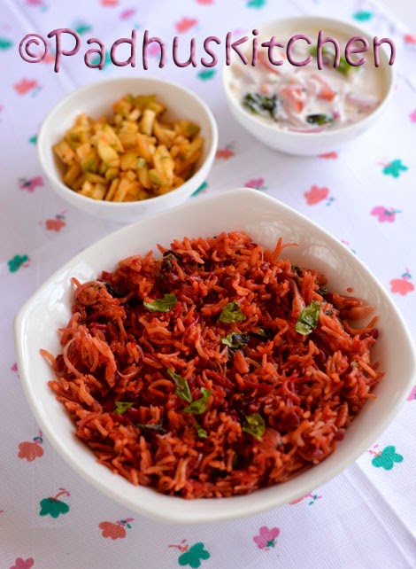 Beetroot Indian Recipes
 Beetroot Rice Healthy Indian Beetroot Rice Pulao Recipe