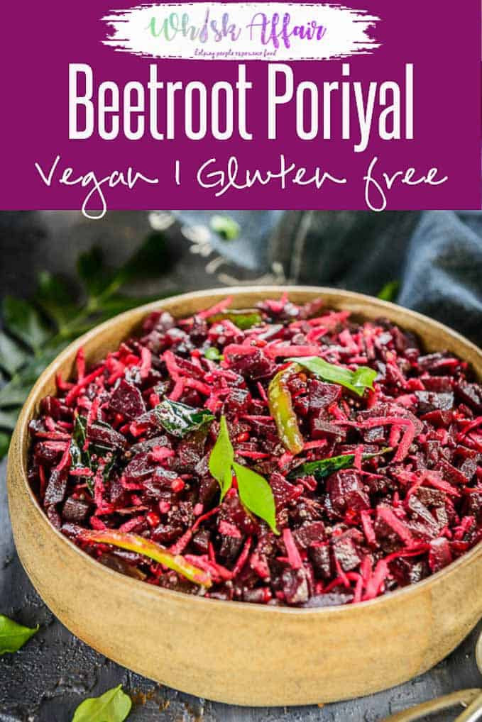 Beetroot Indian Recipes
 Traditional South Indian Beetroot Poriyal Step by Step