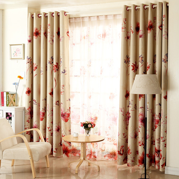 Beige Kitchen Curtains
 Red And Beige Curtains 6 Kitchen Curtain st Homes Hub