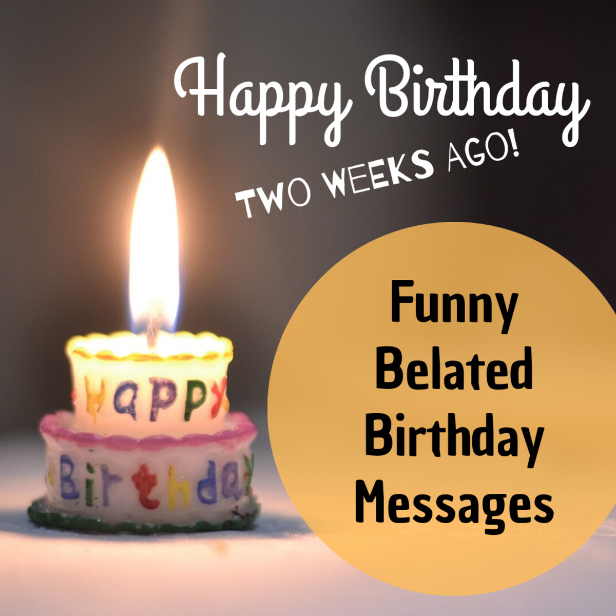 Belated Birthday Wishes Quotes
 Funny Belated Happy Birthday Wishes Late Messages and