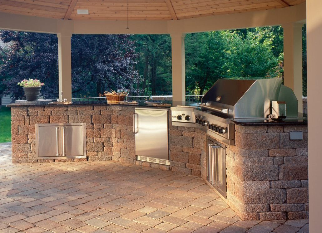 Belgard Outdoor Kitchen
 Built in Grill Design Ideas Outdoor Living by Belgard
