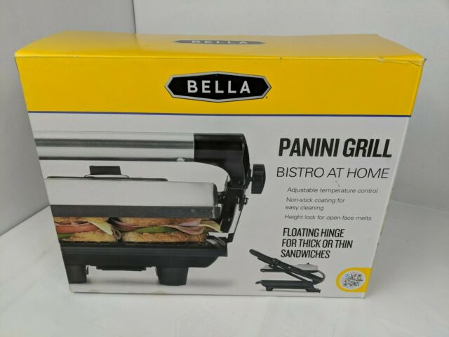 Bella 13267 Panini Grill
 BELLA Electric Panini Maker Press and Sandwich Grill