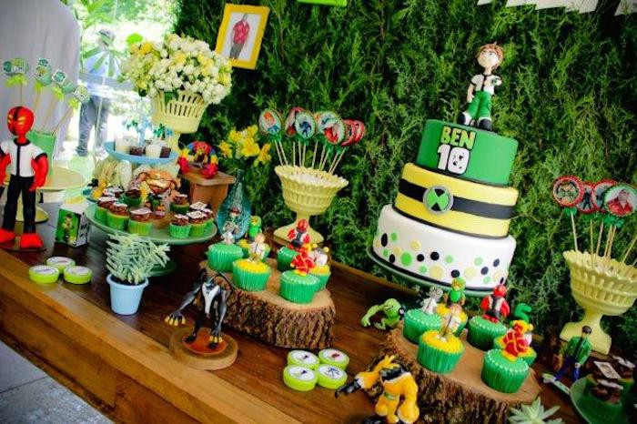 Ben 10 Birthday Party Ideas
 Kara s Party Ideas Ben 10 Themed Birthday Party Ideas