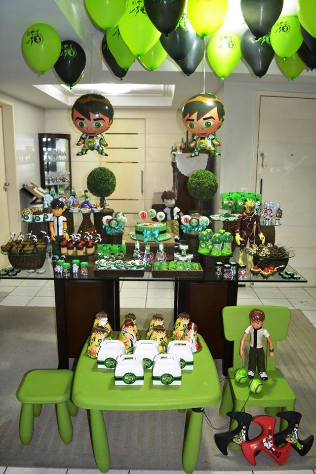 Ben 10 Birthday Party Ideas
 niver ben 10 cenário 640×960 pixels