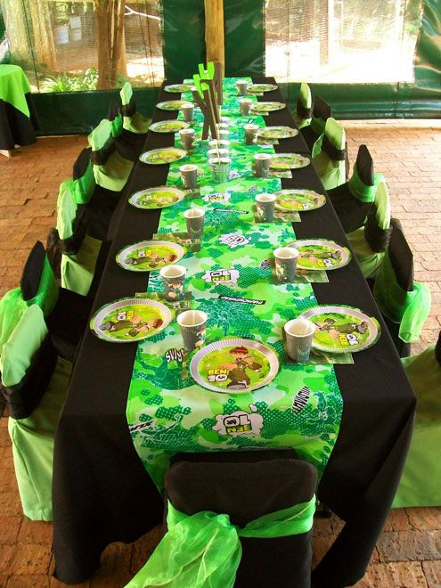 Ben 10 Birthday Party Ideas
 Ben 10 Anything for the kids