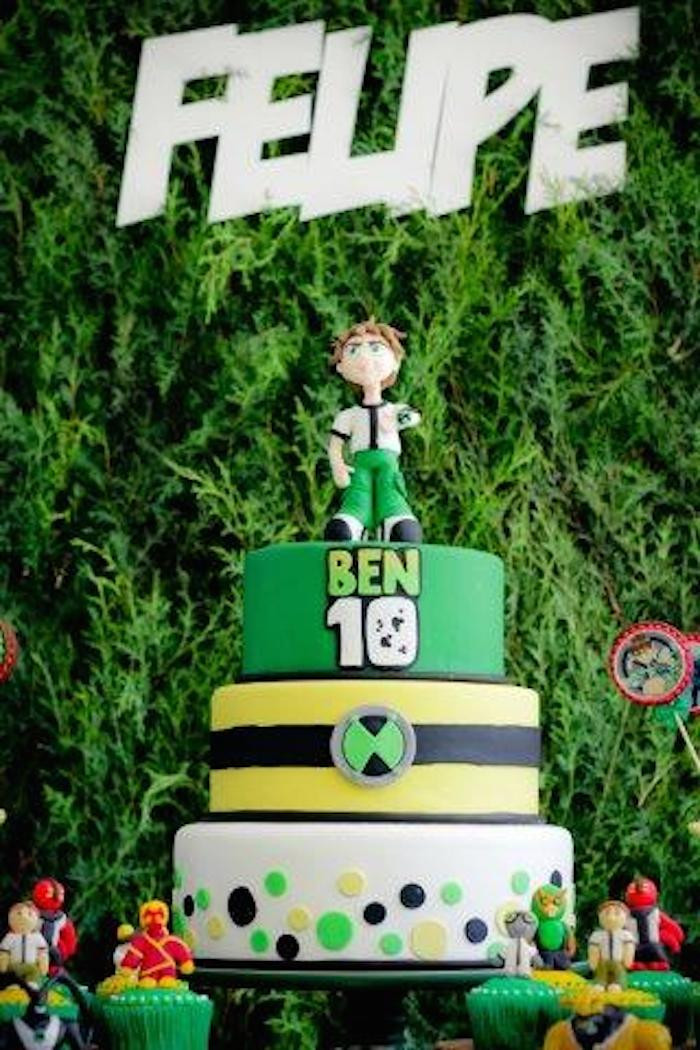 Ben 10 Birthday Party Ideas
 Kara s Party Ideas Ben 10 Themed Birthday Party Ideas