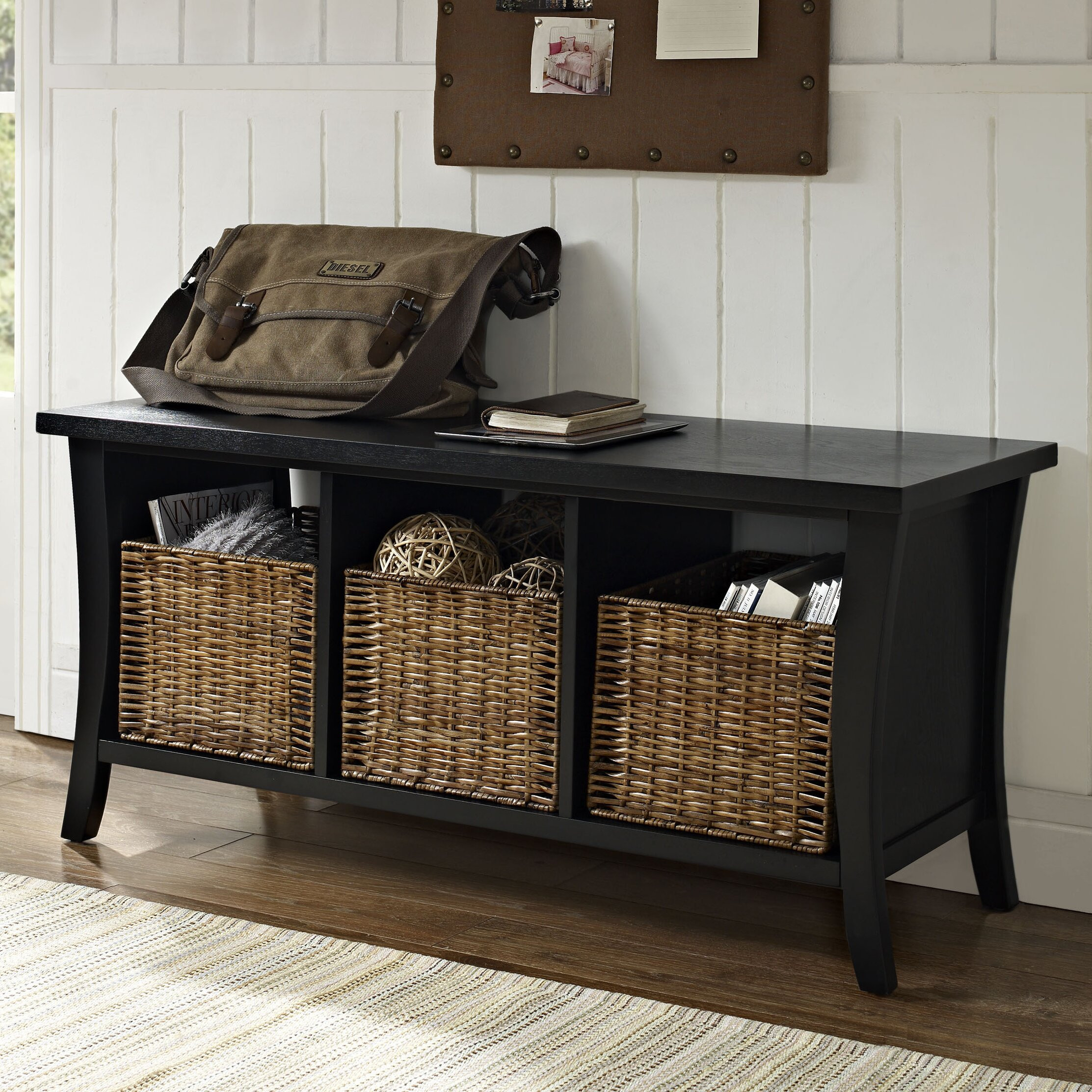 Bench For Entryway With Storage
 Beachcrest Home Lewisetta Entryway Storage Bench & Reviews