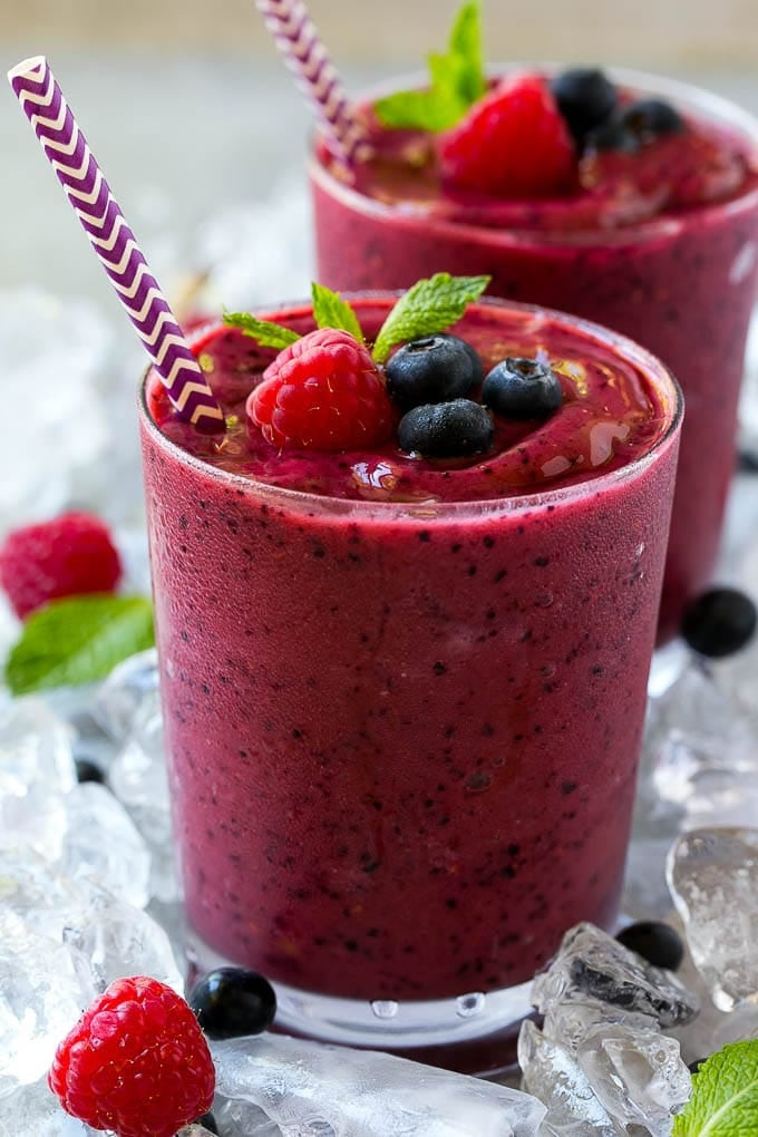 Berry Smoothie Recipes
 Frozen Fruit Smoothie