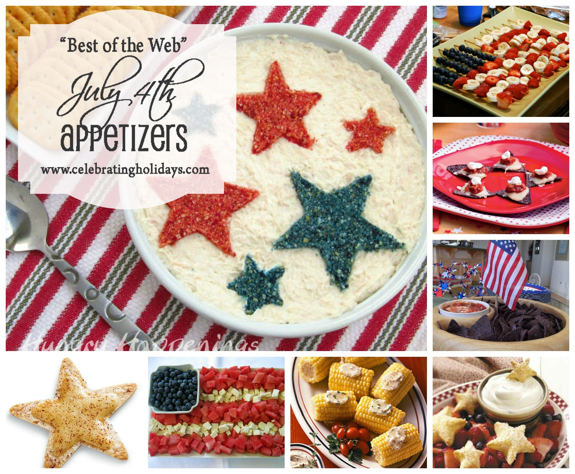 Best 4Th Of July Appetizers
 July 4th Appetizer Ideas and Recipes