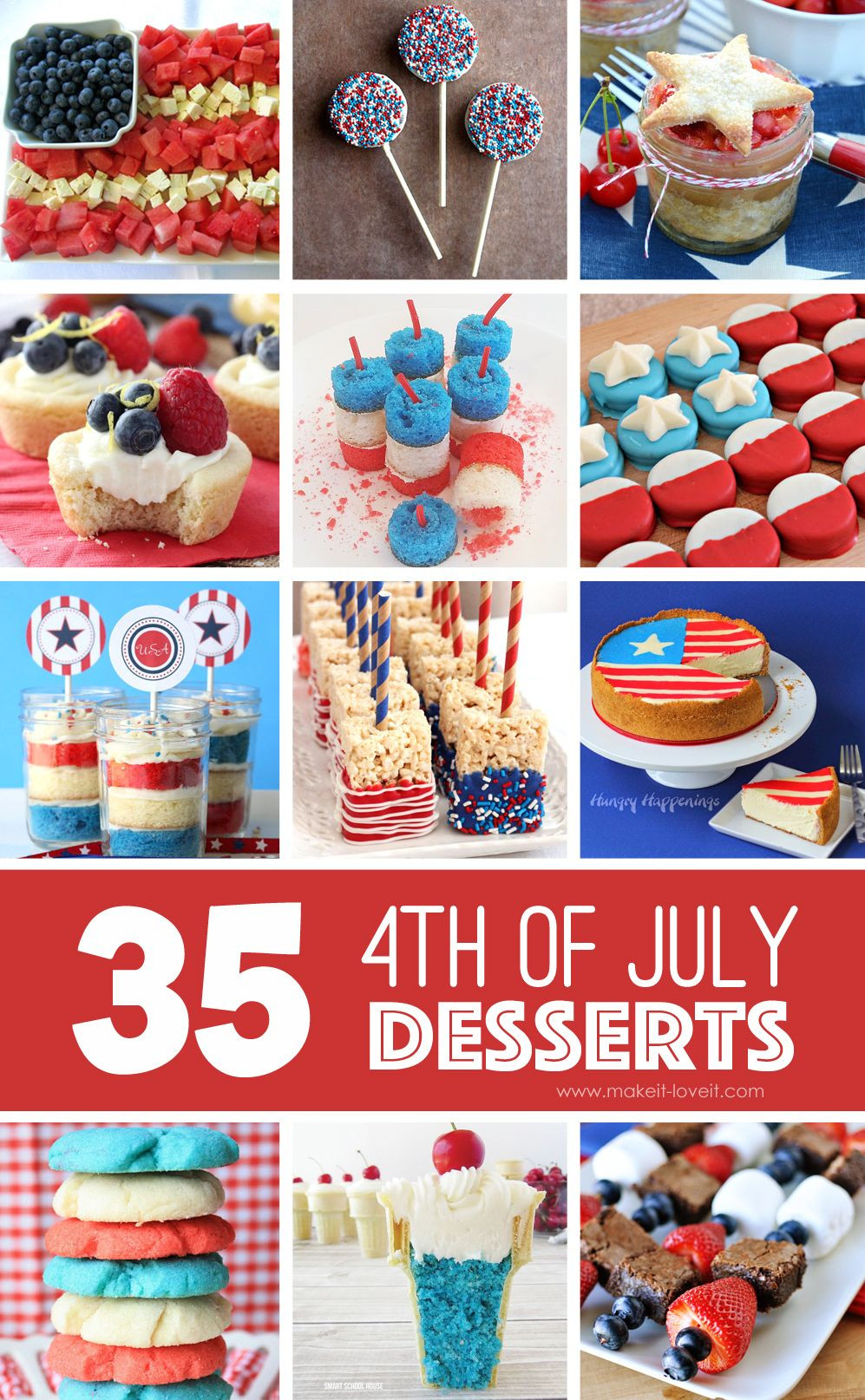Best 4Th Of July Desserts
 35 of THE BEST 4th of July Dessert Ideas