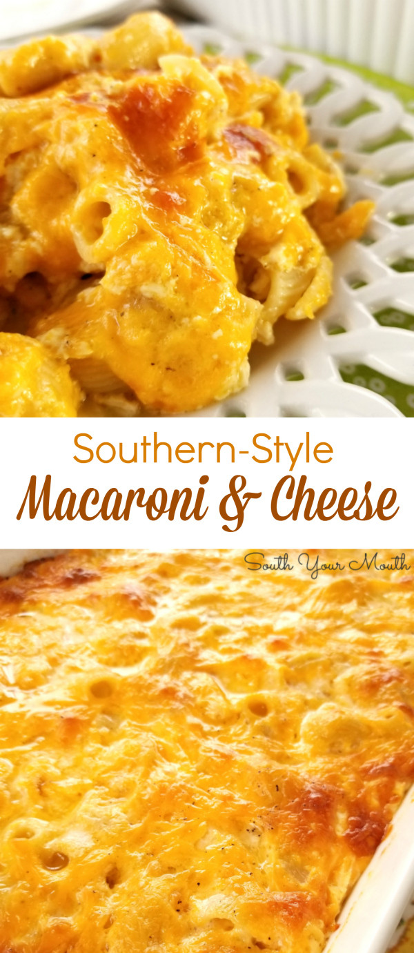 Best Baked Macaroni And Cheese Ever
 South Your Mouth Southern Style Macaroni & Cheese