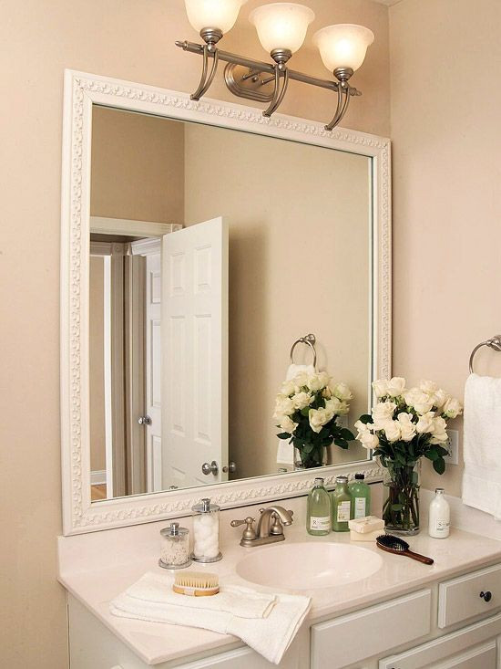 Best Bathroom Mirrors
 17 best mirror trim ideas images on Pinterest