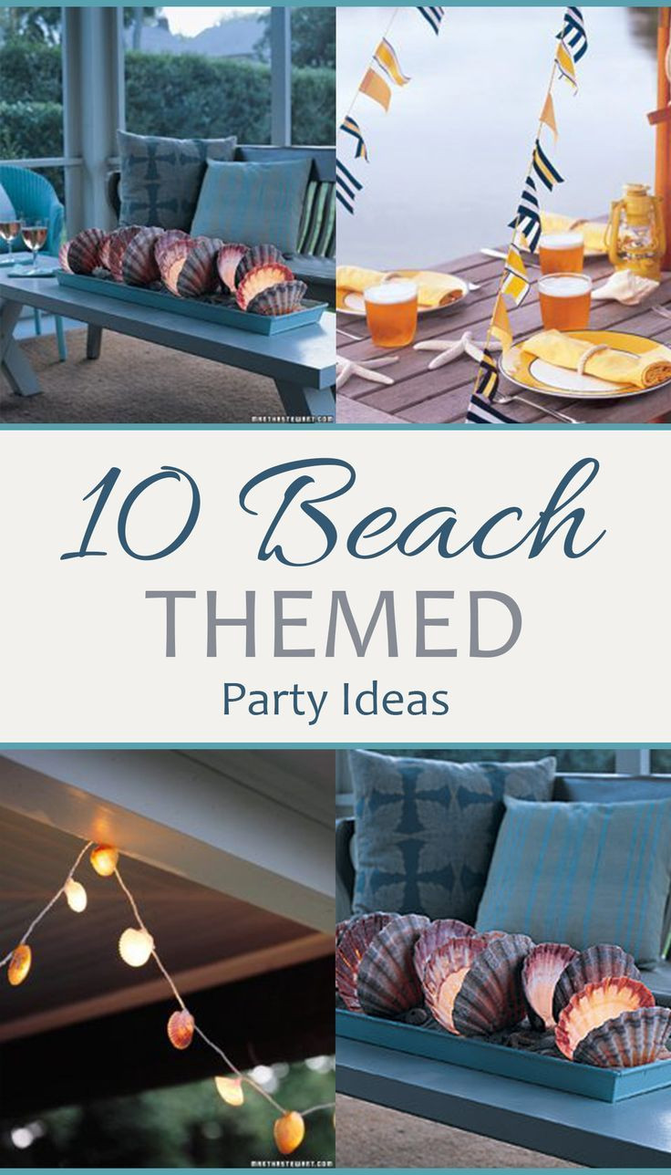 Best Beach Party Ideas
 7244 best Coastal Decor images on Pinterest