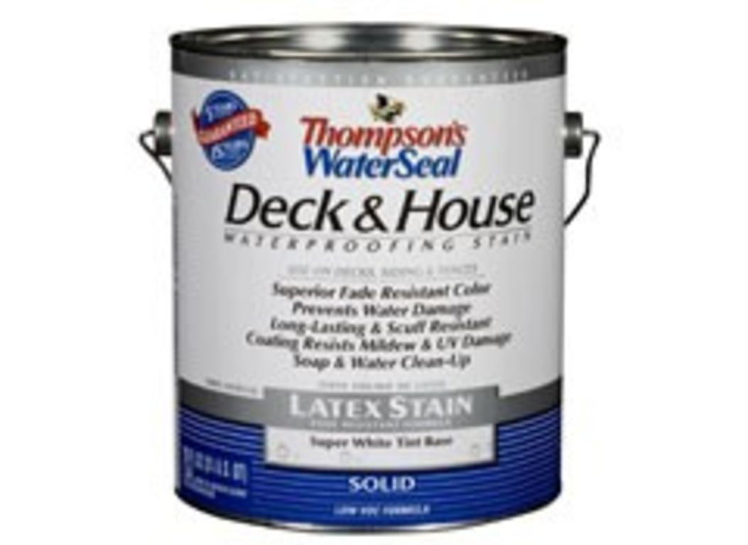 Best Deck Paint Consumer Reports
 Thompson s WaterSeal Deck & House Solid Latex Wood Stain