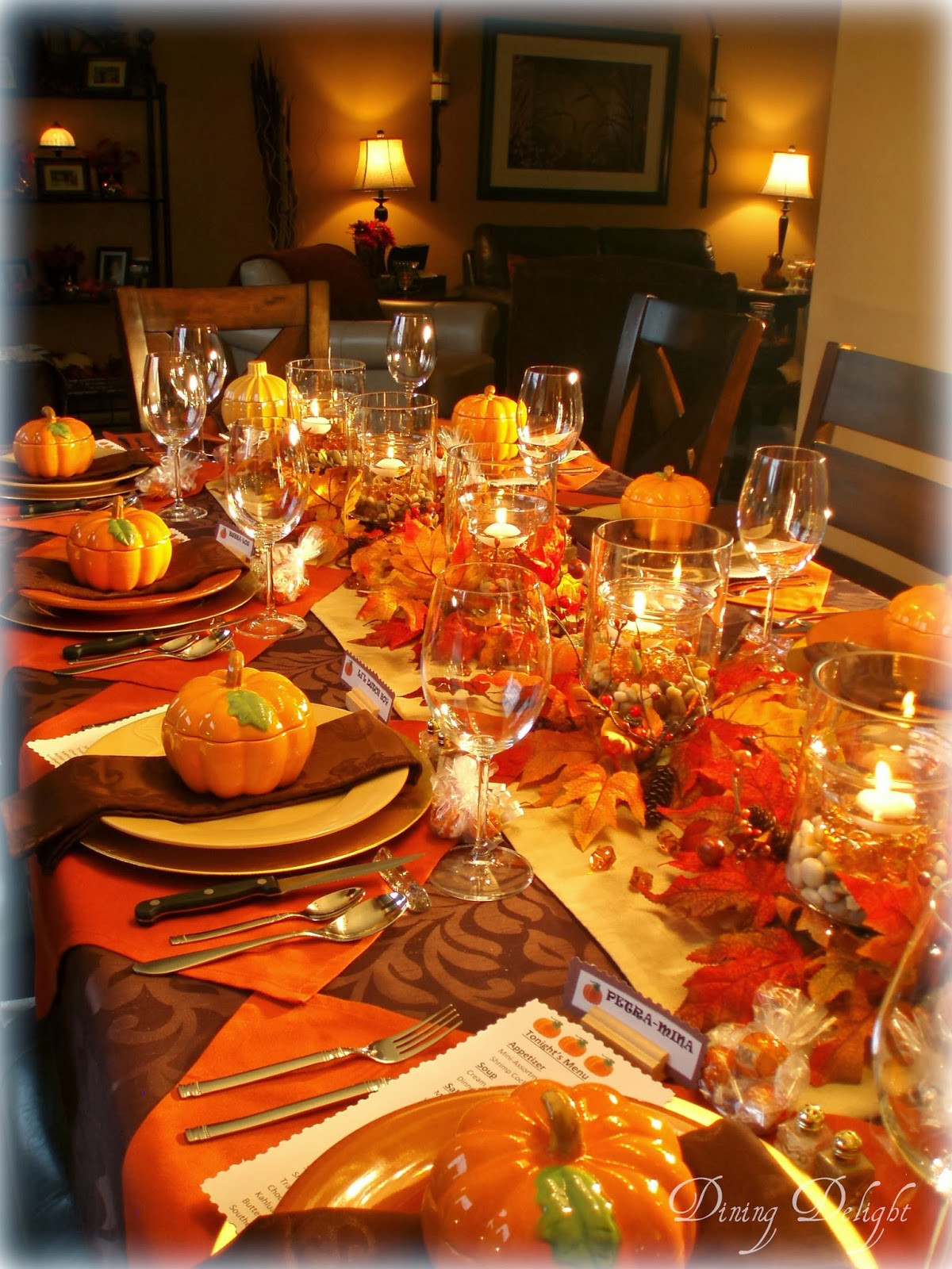 Best Dinner Party Ideas
 Dining Delight Fall Dinner Party for Ten