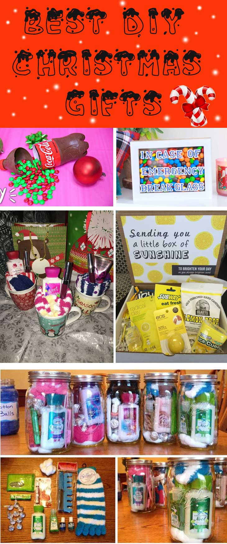 Best DIY Christmas Gifts
 Diy Christmas Gifts for Friends DIY Cuteness