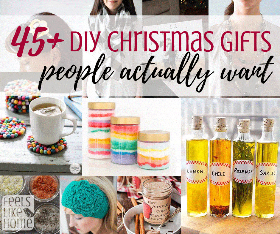 Best DIY Christmas Gifts
 45 Amazing DIY Christmas Gifts That People Actually Want