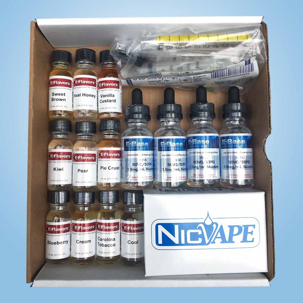 Best DIY Ejuice Kit
 E Base EZ DIY E Liquid Starter Kit