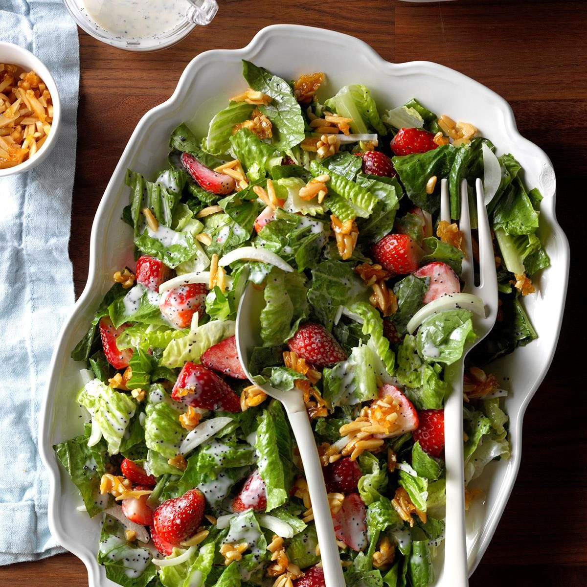 Best Easter Salads
 Strawberry Salad with Poppy Seed Dressing