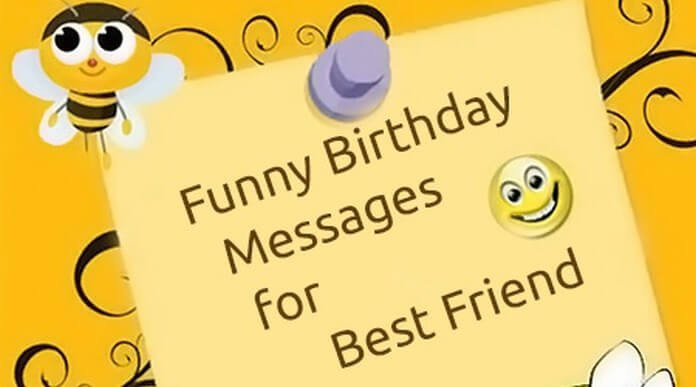 Best Friend Birthday Wishes Funny
 Funny Birthday Messages for Best Friend