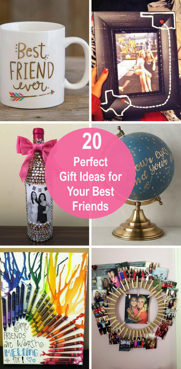 Best Friend Gift Ideas
 Perfect Gift Ideas for Your Best Friends