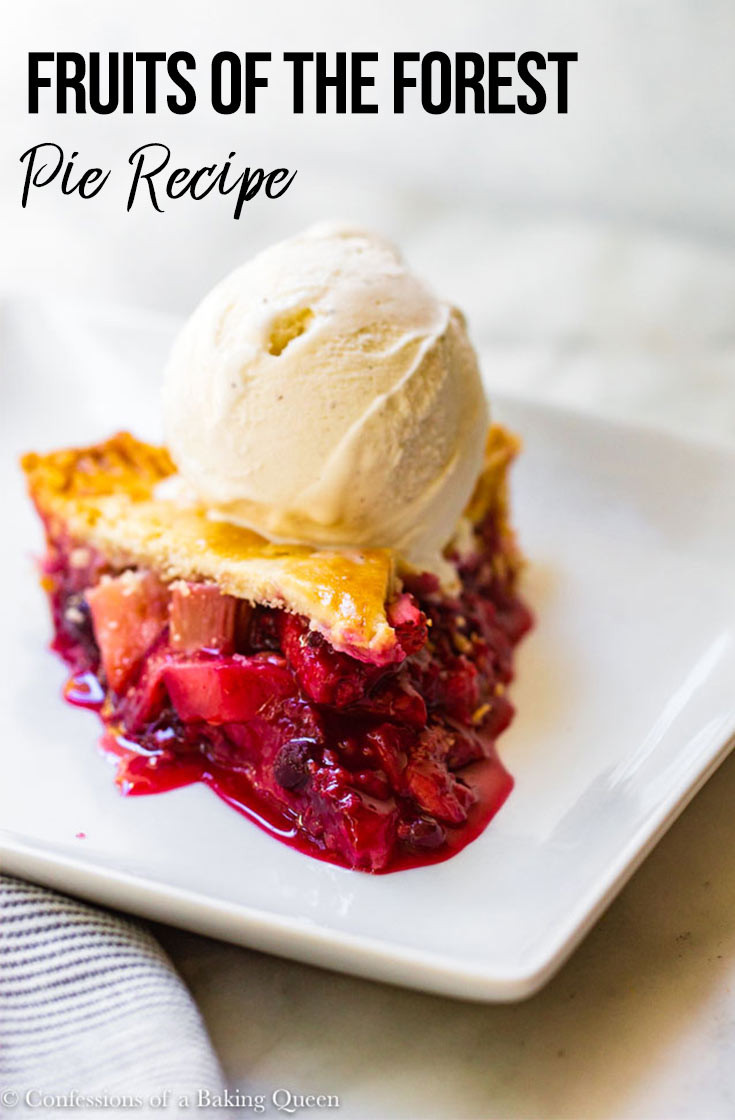 Best Fruit Pie Recipes
 The BEST Fruits of the Forest Pie Recipe Confessions of a