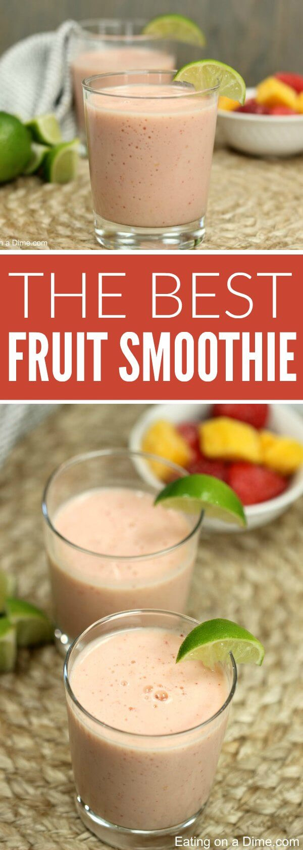 Best Fruit Smoothie Recipes
 Easy Frozen Fruit Smoothie Recipe healthy smoothie recipe