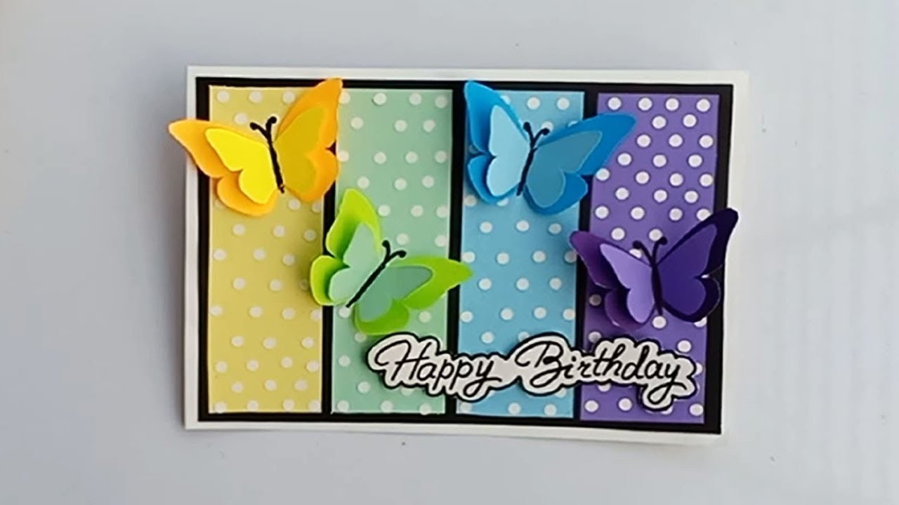 Best Gift Card Ideas
 How to make Special Butterfly Birthday Card For Best
