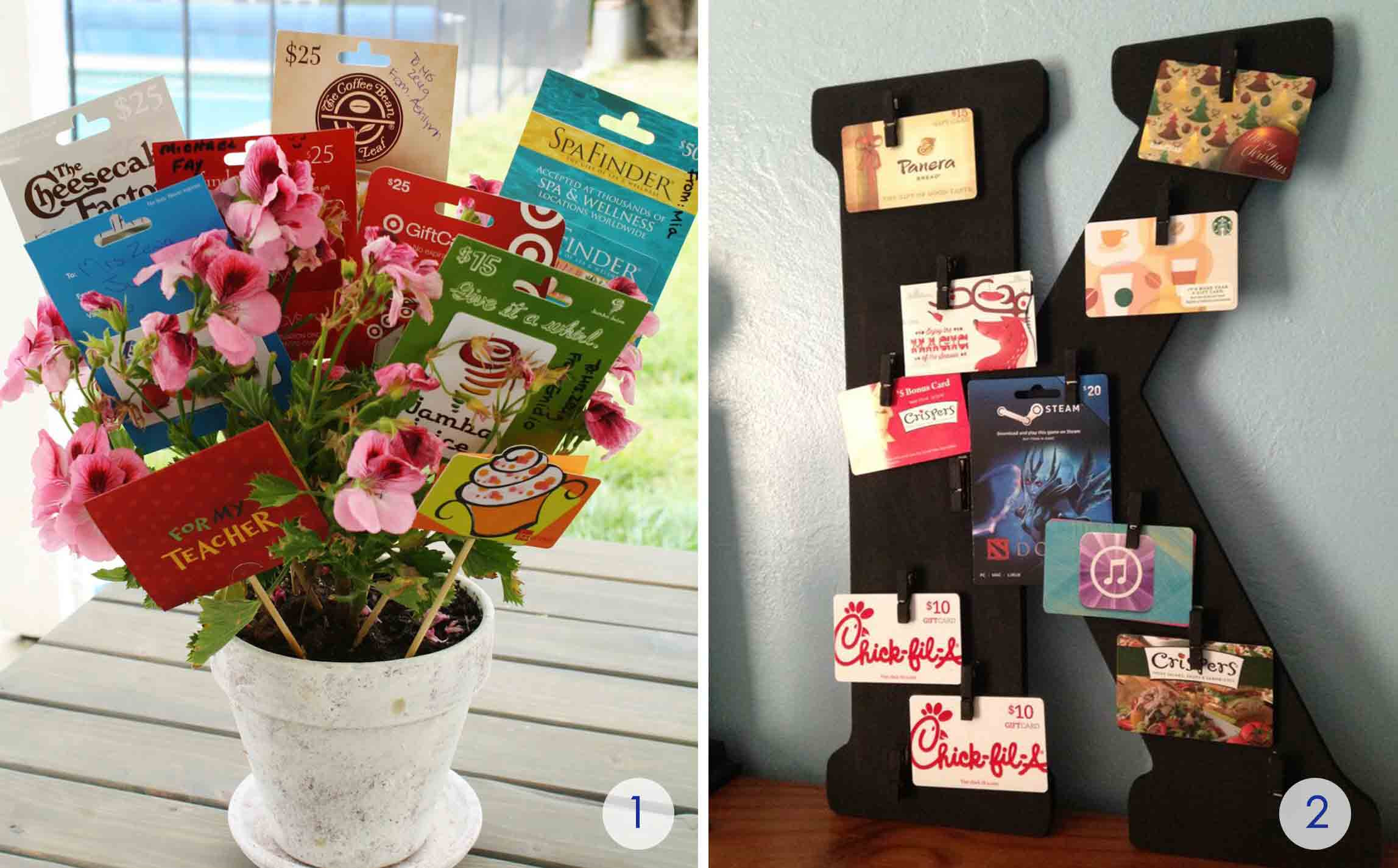 Best Gift Card Ideas
 The Best Gift Card Tree and Gift Card Wreaths Ever