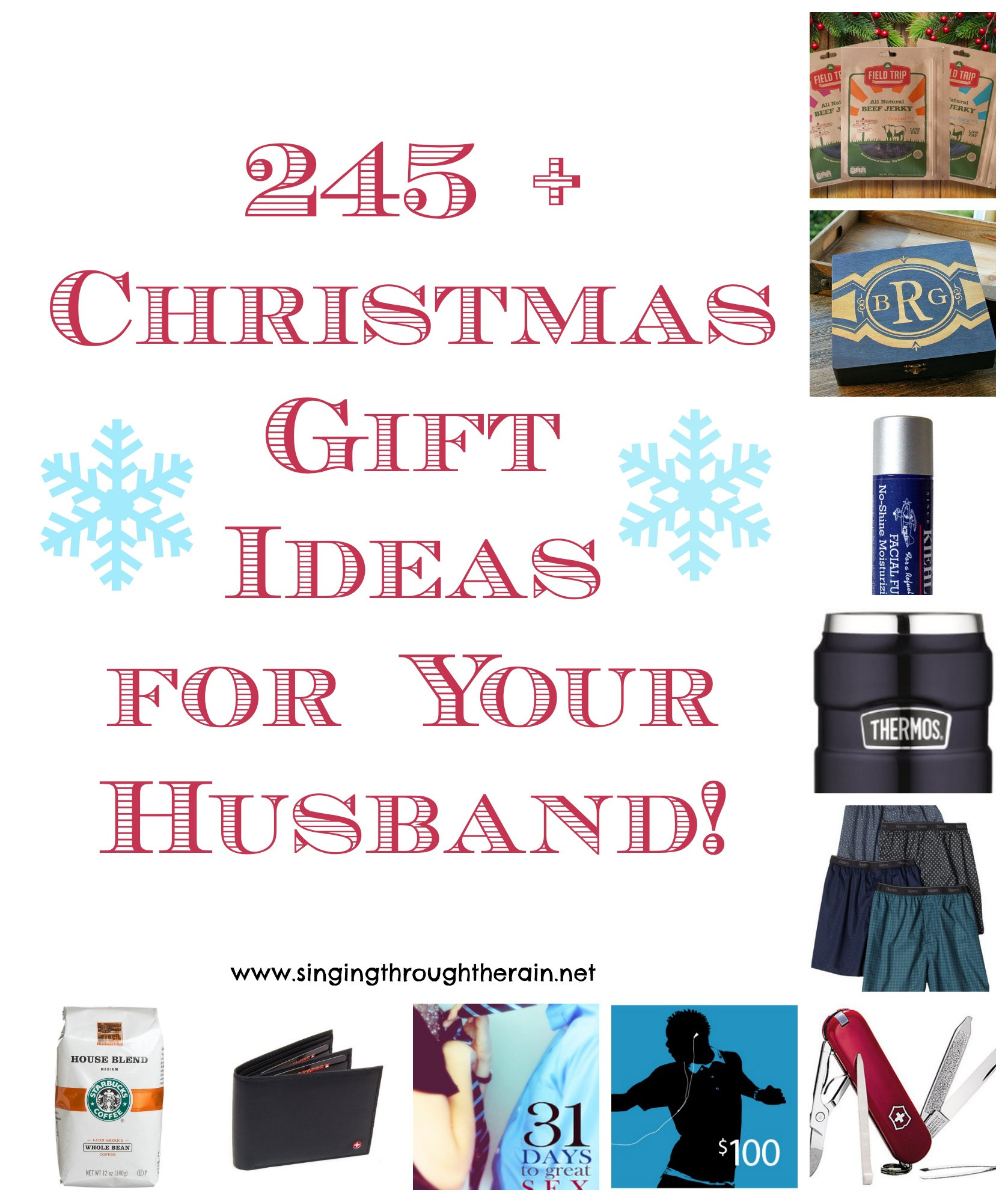 Best Gift Ideas For Husband
 245 Christmas Gift Ideas for Your Husband
