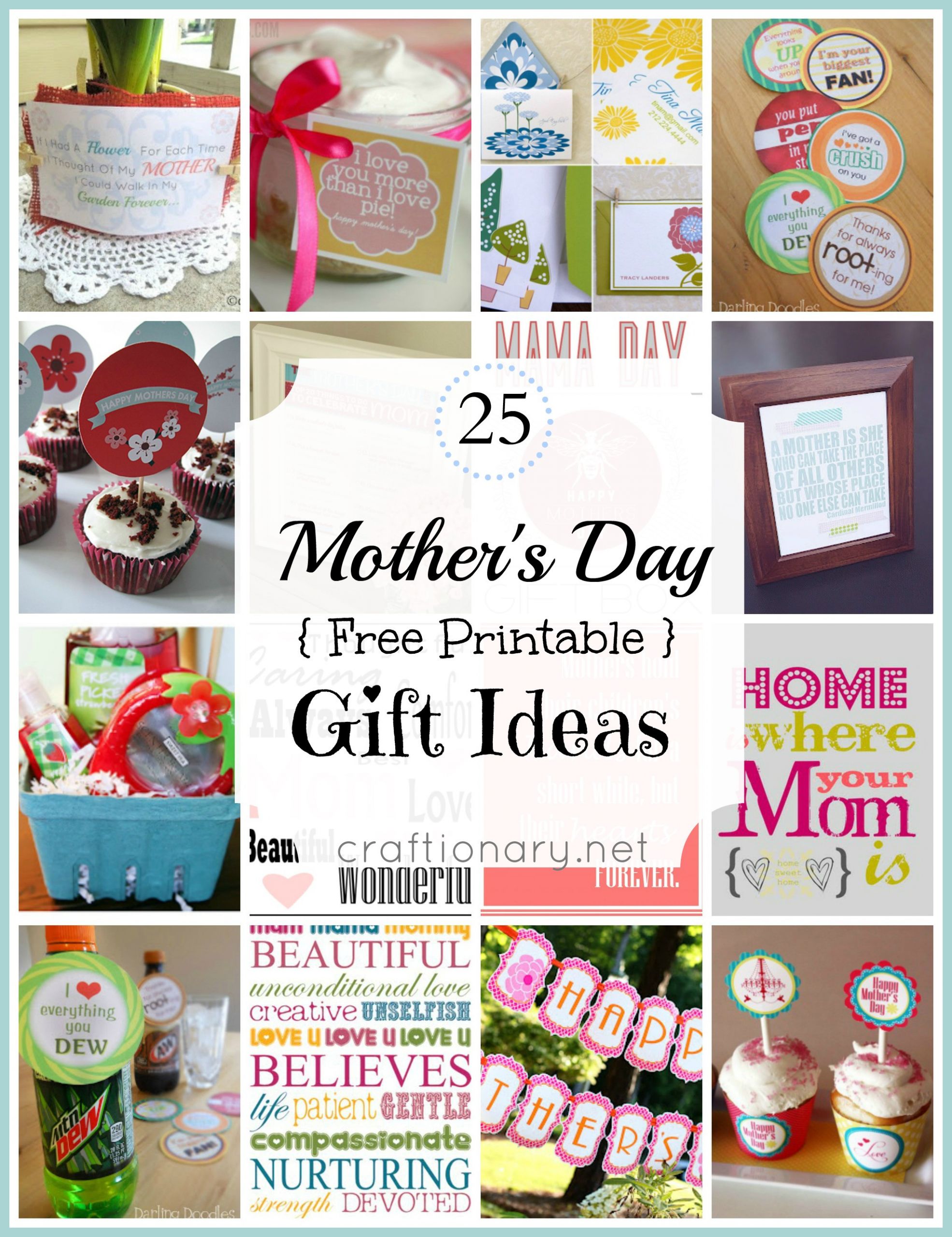 Best Gift Ideas For Mom
 Craftionary