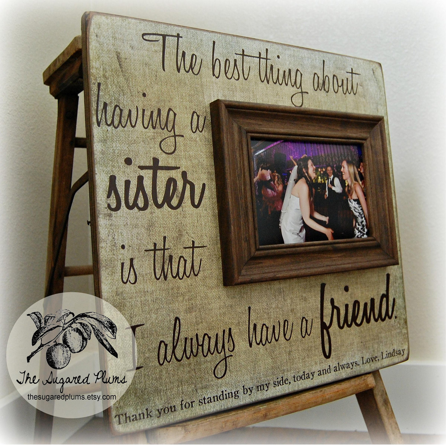 Best Gift Ideas For Sister
 SISTER GIFT Unique Sister Gift Sister Gift In Law Best