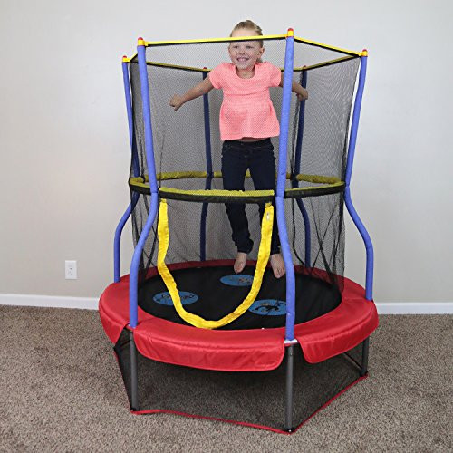 Best Indoor Trampoline For Kids
 Skywalker Trampolines Round Bouncer Trampoline with