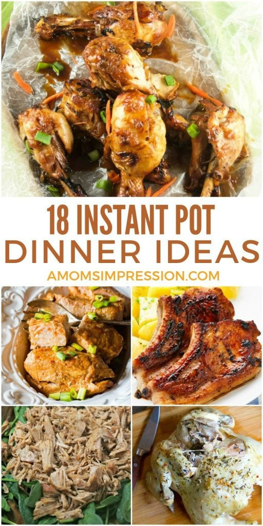 Best Instant Pot Dinner Recipes
 18 Delicious Instant Pot Dinner Ideas for the Entire Family