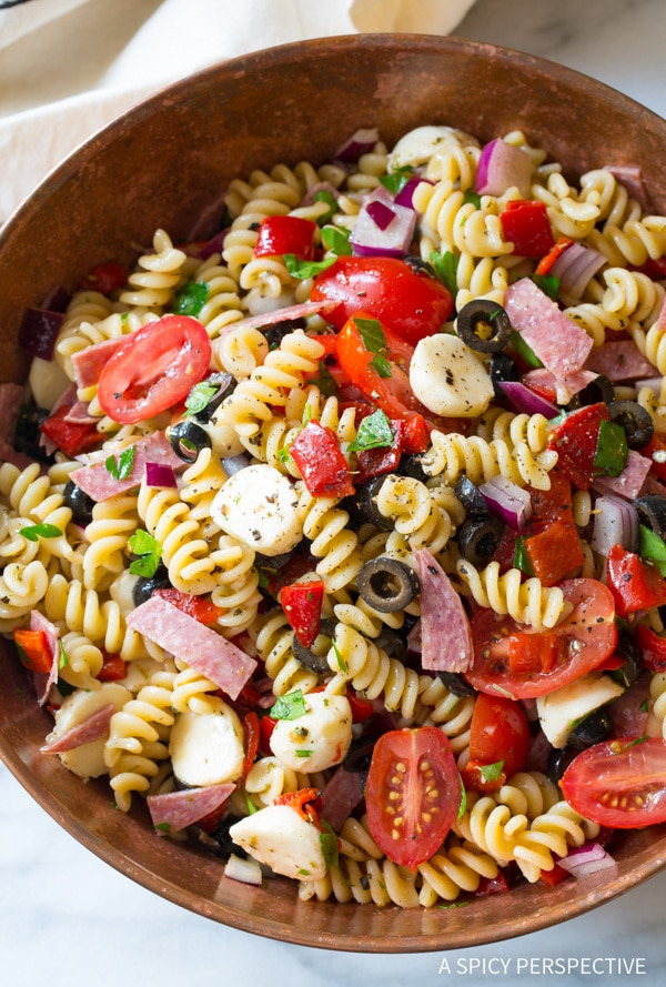 Best Italian Pasta Salad Recipe
 The Best Italian Pasta Salad Recipe A Spicy Perspective