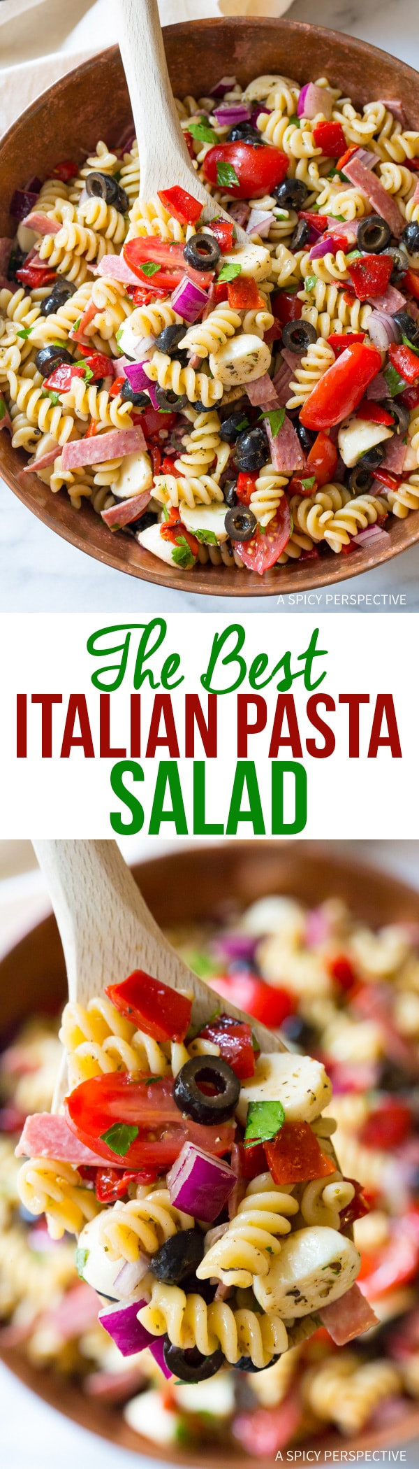 Best Italian Pasta Salad Recipe
 The Best Italian Pasta Salad Recipe A Spicy Perspective