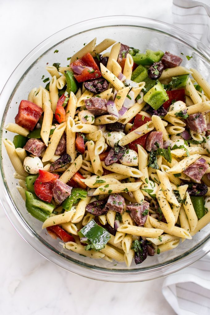 Best Italian Pasta Salad Recipe
 Easy Italian Pasta Salad Recipe • Salt & Lavender