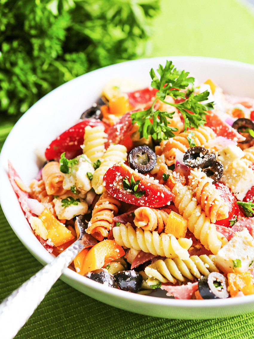 Best Italian Pasta Salad Recipe
 Best Italian Pasta Salad Recipe VIDEO