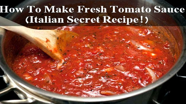 Best Italian Sauce Recipes
 Authentic italian spaghetti sauce recipe fresh tomatoes