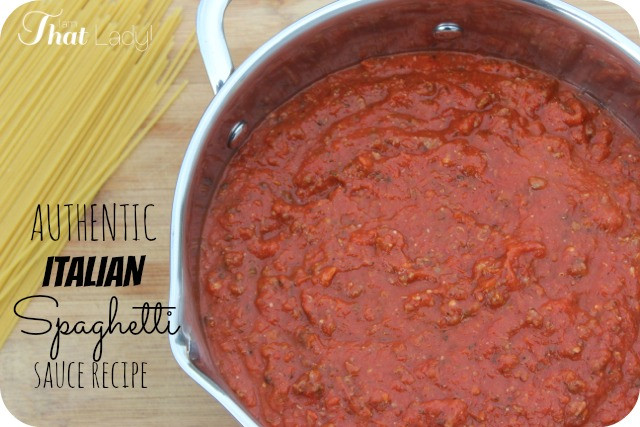 Best Italian Sauce Recipes
 BEST EVER Homemade Italian Spaghetti Sauce Recipe