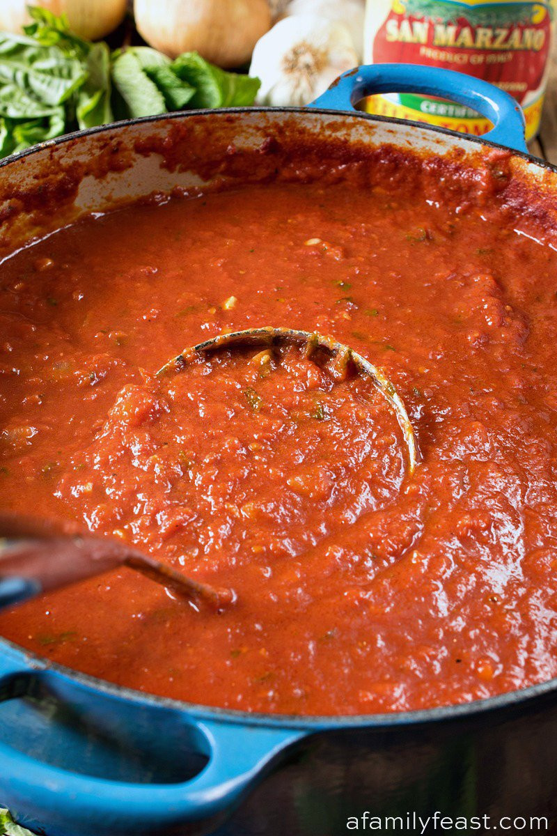 Best Italian Sauce Recipes
 The Best Italian Tomato Sauce A Family Feast