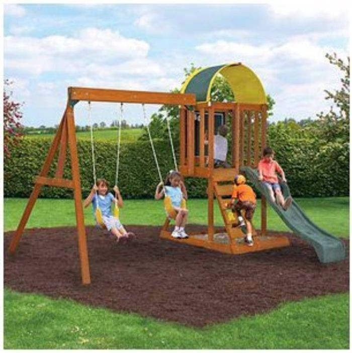 Best Kids Swing Set
 Best Rated Wooden Backyard Swing Sets For Older Kids