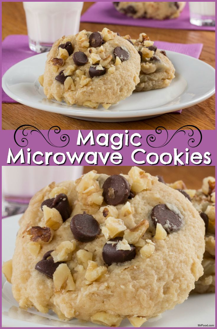 Best Microwave Desserts
 Magic Microwave Cookies Recipe