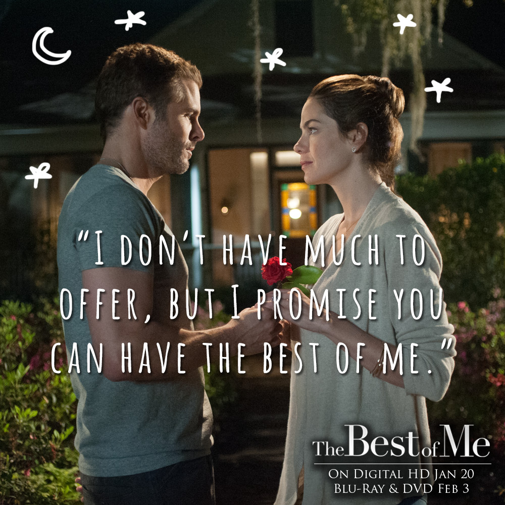 Best Movies Quotes About Love
 A promise is made