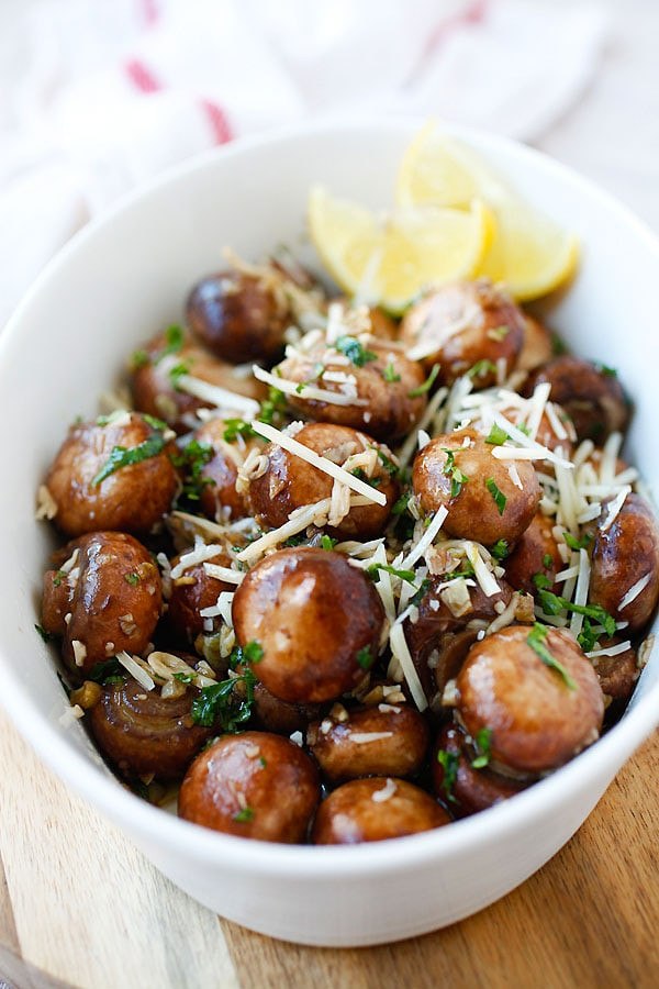 Best Mushroom Recipes
 Garlic Herb Sauteed Mushrooms