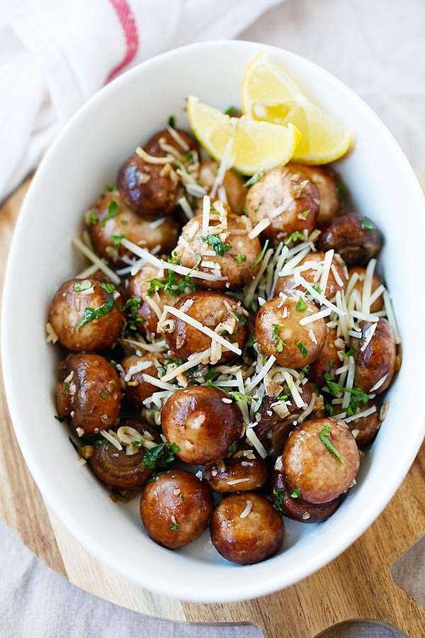 Best Mushroom Recipes
 Garlic Herb Sauteed Mushrooms