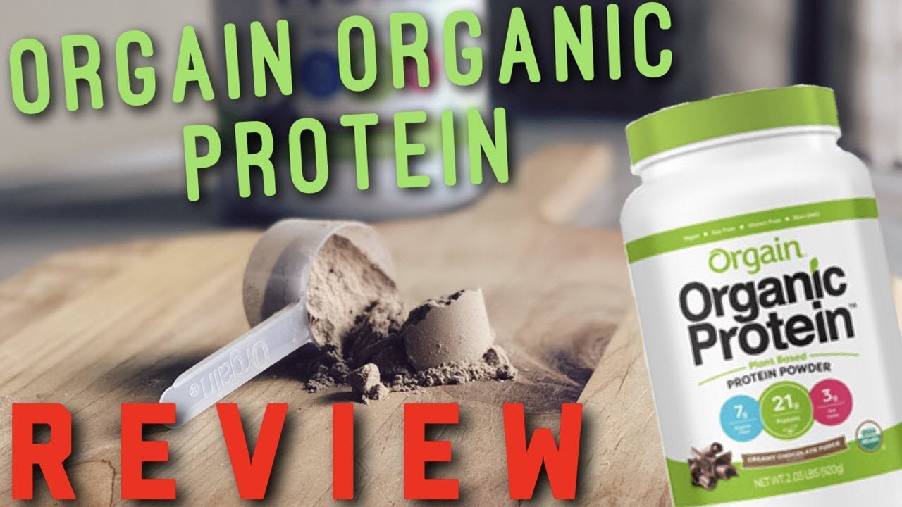 Best Organic Vegetarian Protein Powder
 Orgain Organic Protein Review
