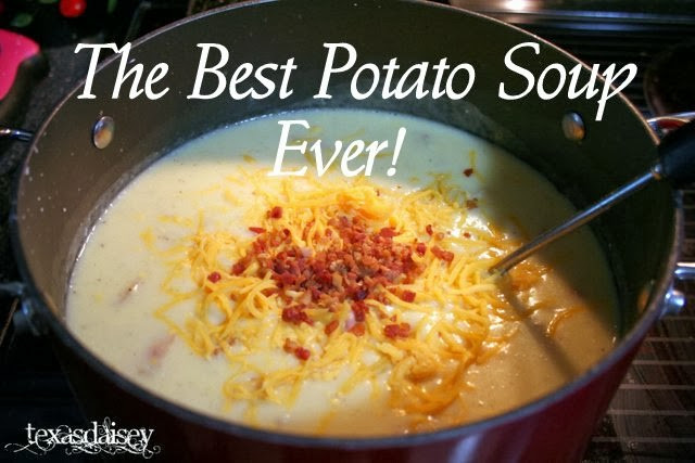 Best Potato Soup Recipe Ever
 Texasdaisey Creations The Best Potato Soup Ever