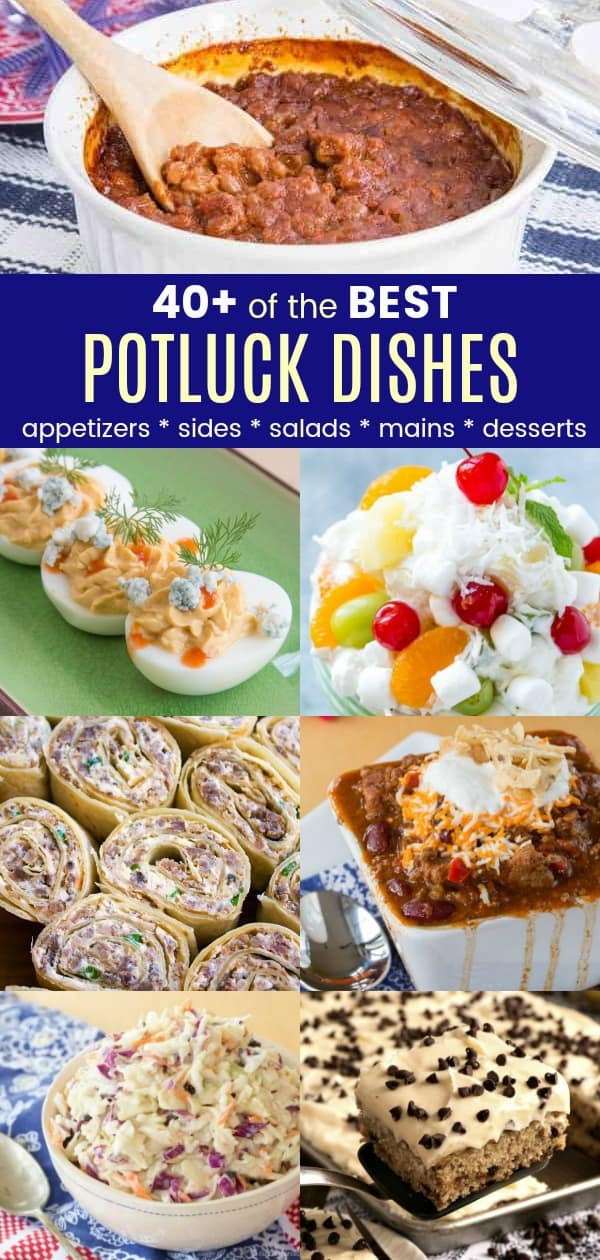 Best Potluck Main Dishes
 80 of the Best Easy Potluck Dishes Cupcakes & Kale Chips