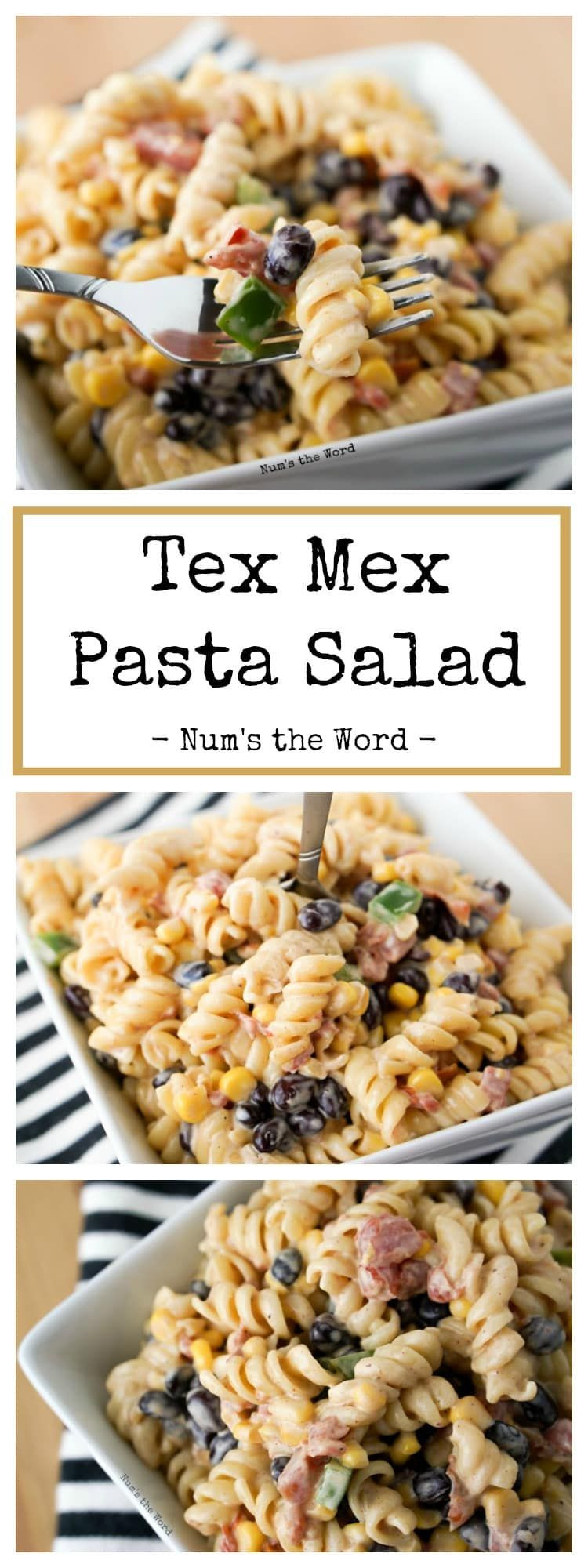 Best Potluck Main Dishes
 Tex Mex Pasta Salad